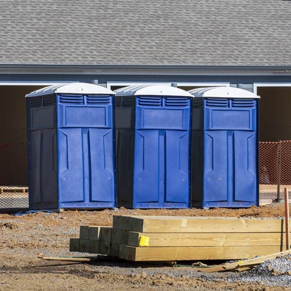 how do you dispose of waste after the porta potties have been emptied in Falmouth